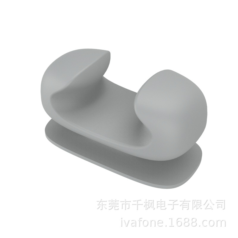 회색 밥숟가락 홀더