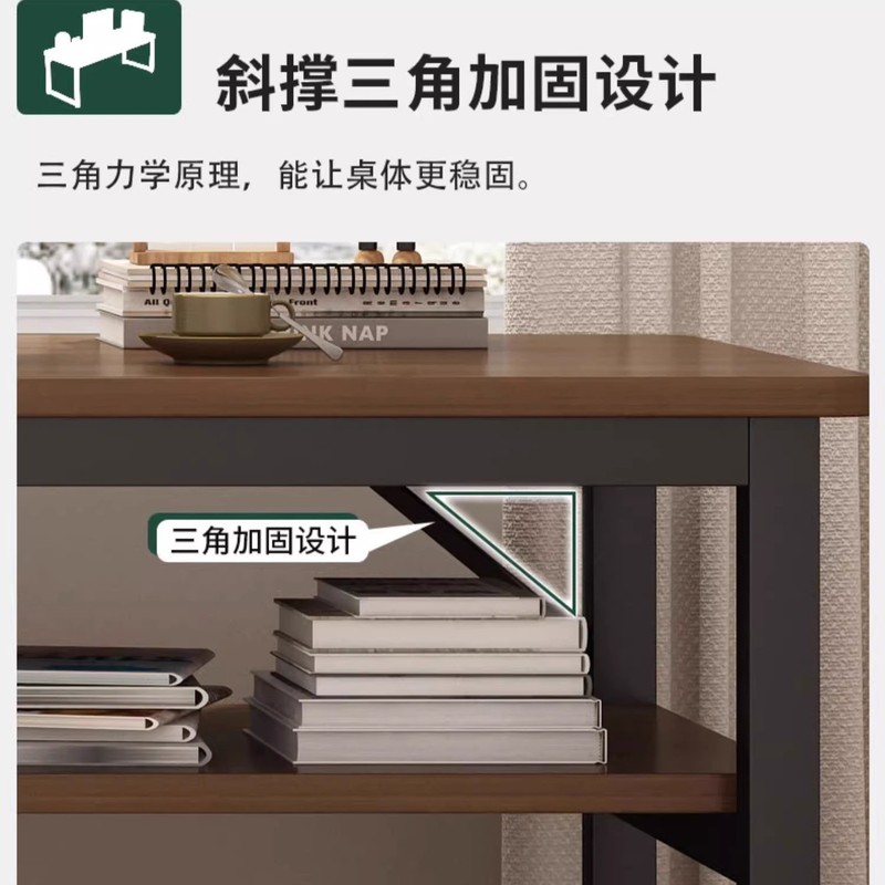 ダブルデスク学生ホームコンピュータデスクデスクトップ小さなアパートの寝室シンプルモダンな学習テーブルシンプルなオフィスデスク|undefined