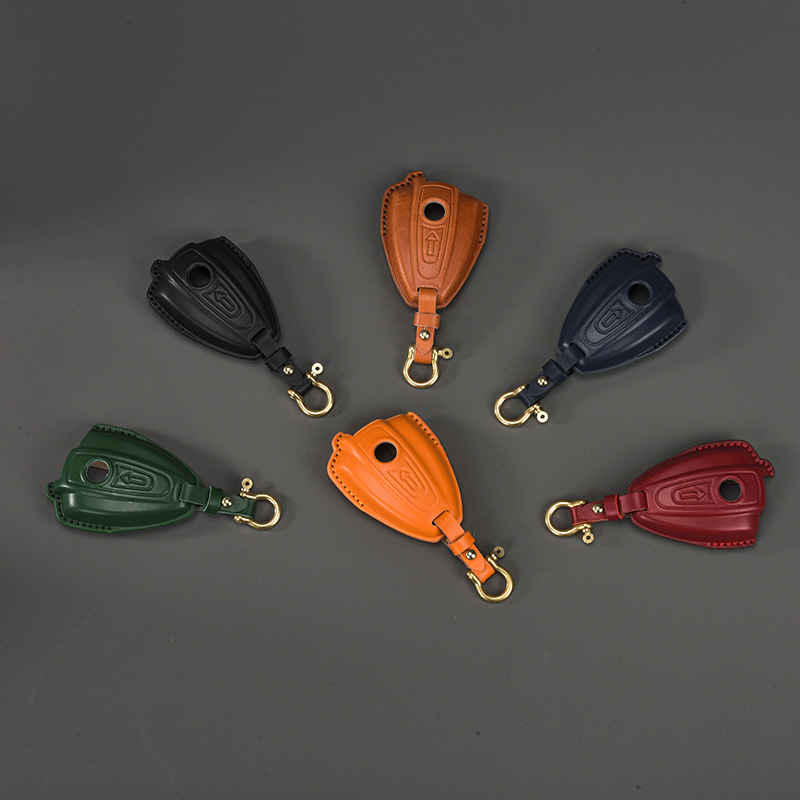 Suitable for Bmw R18 Retro Motorcycle Key Cover Cowhide Leather Key Cover Bmw R1