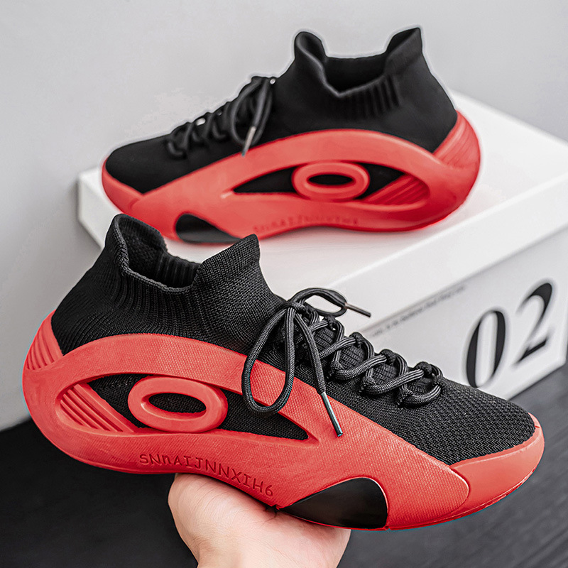 Zapatos de hombre de gran tamaño transfronterizos de alta gama, nuevos zapatos de verano de malla transpirable, zapatos deportivos de corredor juvenil