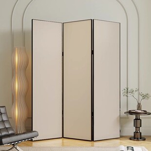 French Cream Screen Partition Living Room Entrance Entrance Nordic Folding Mobile Office Bedroom Modern Simple
