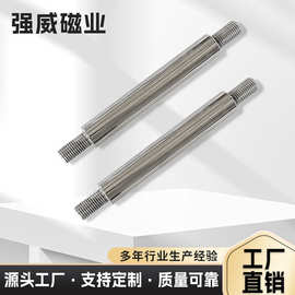 定制双外强力螺纹磁力棒钐钴非标强磁棒强力磁铁吸铁棒子工业长条