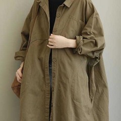 大码女士秋季女装风衣外套女秋款外穿春秋装女新款洋气长袖上衣女