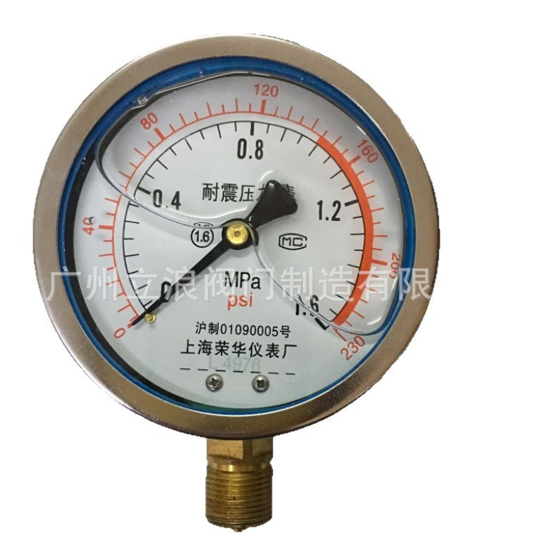 厂价供应YN耐震压力表