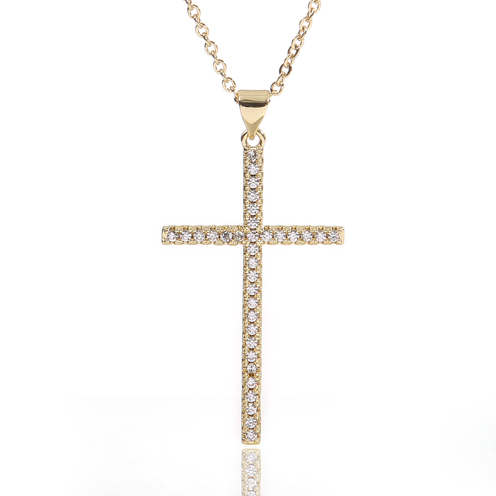 Fashion Cross Copper Pendant Necklace Chain Copper Necklaces