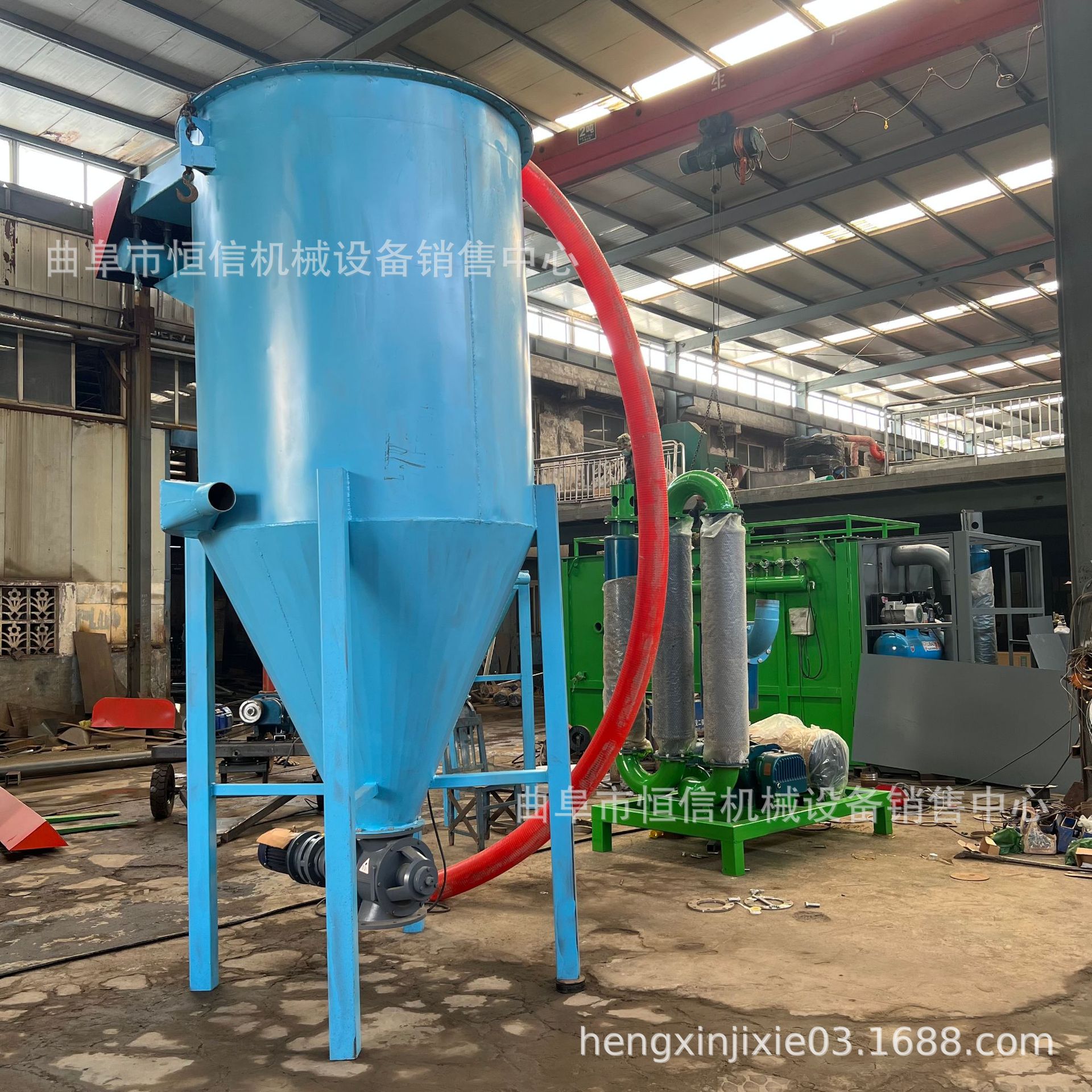 陕西氢氧化钙粉末装吨包气力吸灰机吸粉机zcjb 氧化铝粉吨包吸料