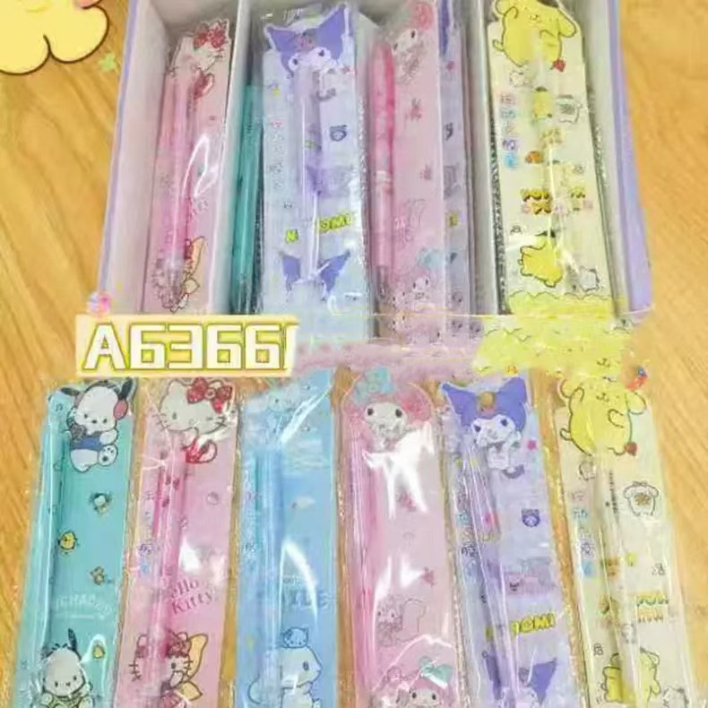 按动刻刀笔手帐专用卡通裁纸刀小号美工刀手账点点胶手帐工具批发|undefined