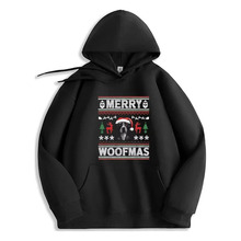 ���羳ŷ�롿2025 Merry Woofmas Christmas Hoodie Beagle Graph