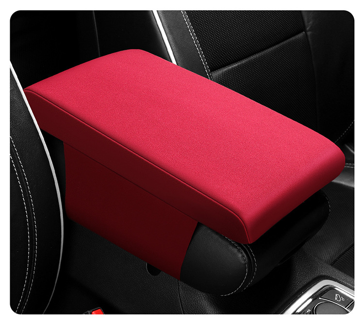Car armrest box cushion memory foam rebound booster cushion for all seasons universal central armrest cushion car elbow cushion