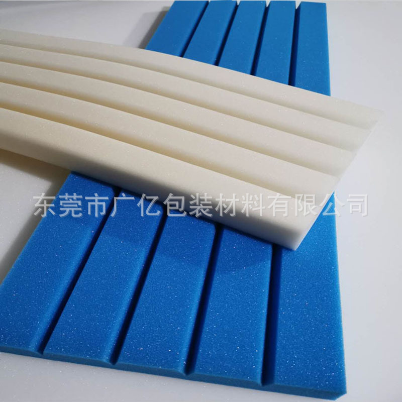 厂家专业生产eva海棉一体成型电脑数控一次成型高密度海绵卡槽条