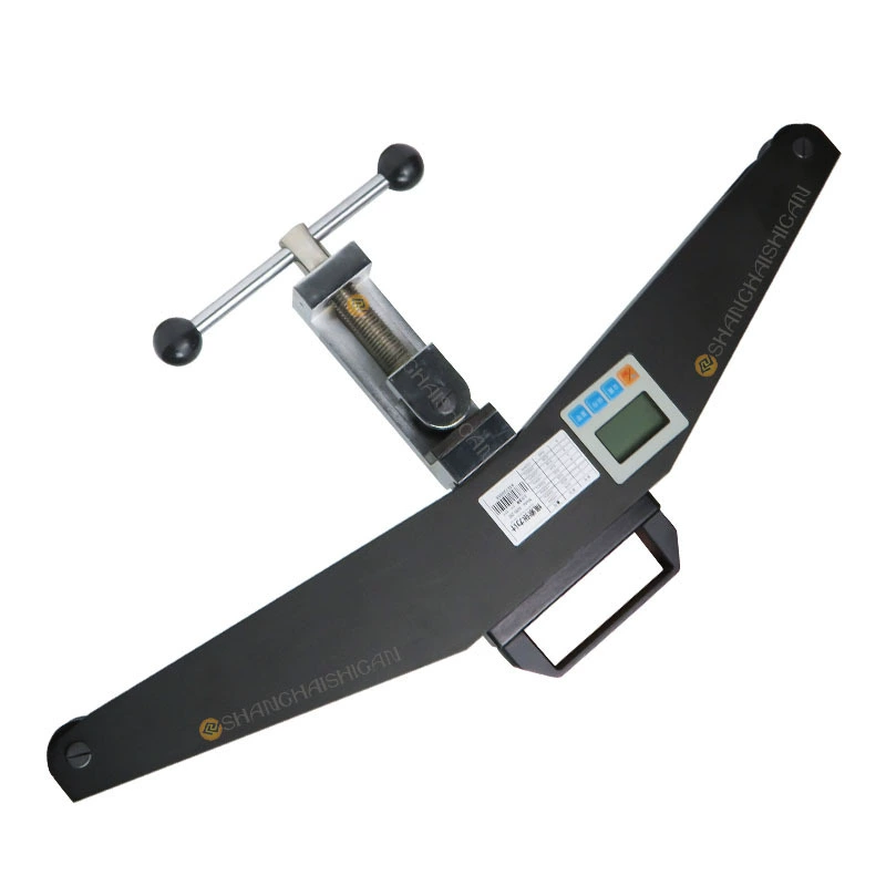 Шанхайский практичный цифровой дисплей натяжитель проволочный кабель тестер натяжения металлической проволоки портативный динамометр натяжения