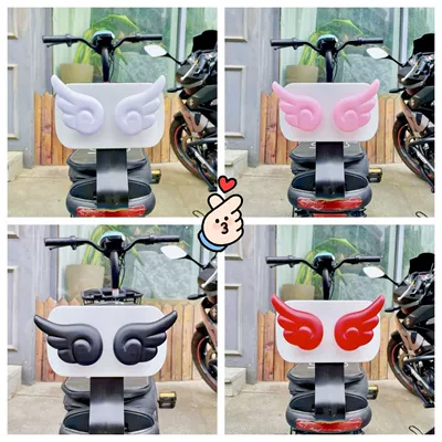 Motorcycle Helmet Ear Wing Decoration Small Accessories Personalized Creative Electric Vehicle Plush Horn Ski Removable