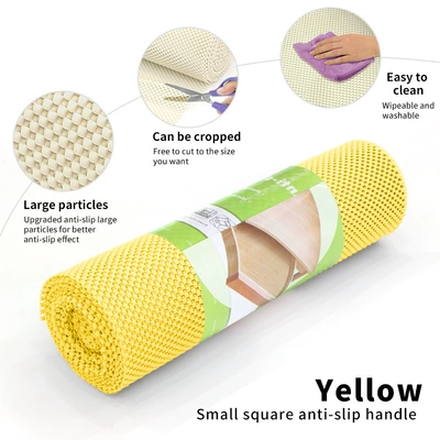 Anti-Slip Mats for Cabinets, Shoe Cabinets, Avtomobil döşəmə paspasları - yellow-0315m