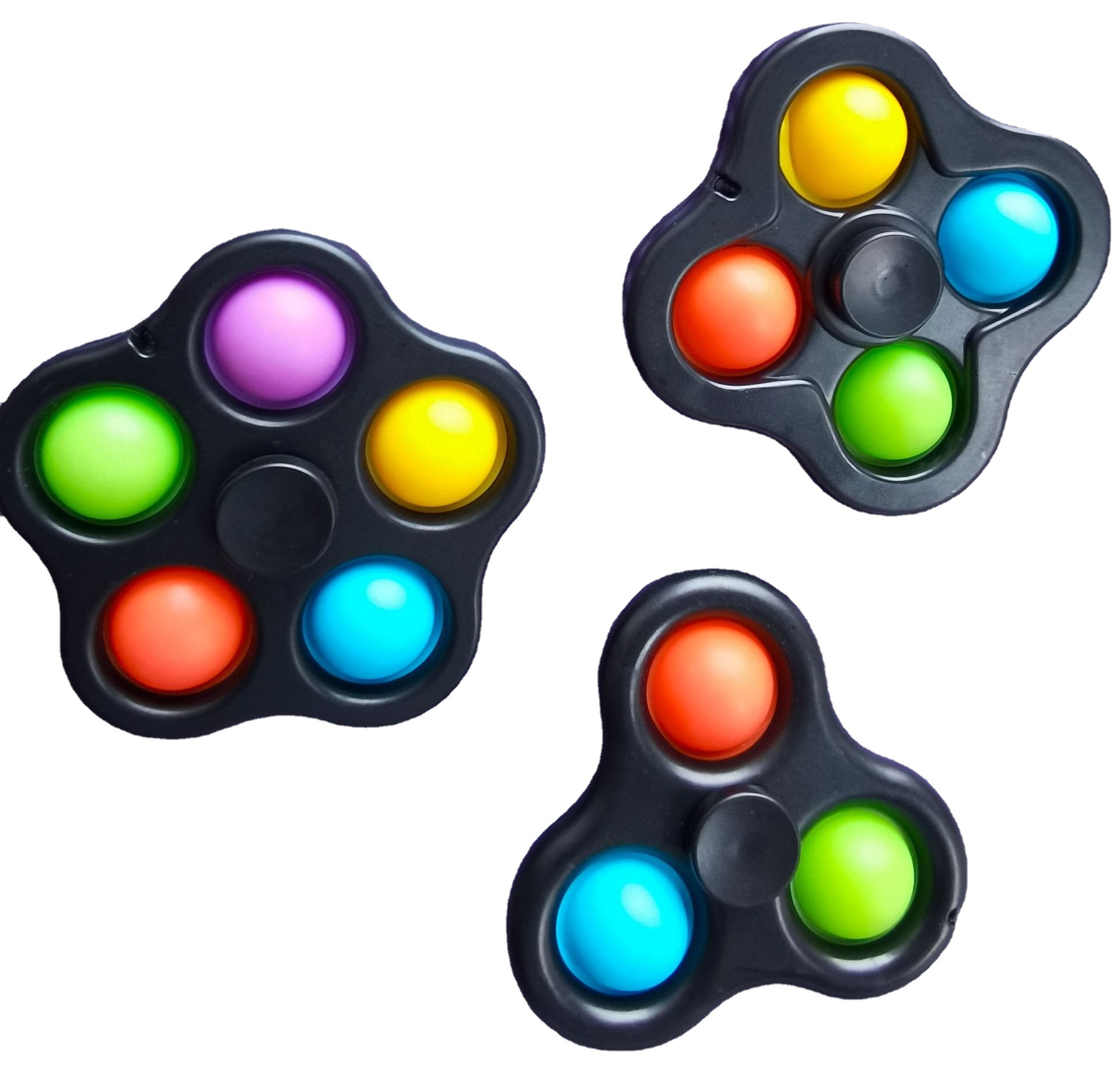 Juego de 9 Fidget Spinners Matemáticos para Jardín de Niños, Spinner de Números, Juguete Educativo