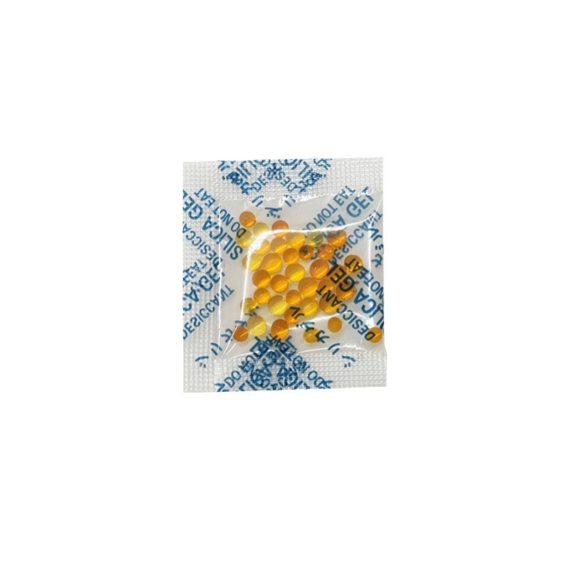 1g, desecante antioxidante, placa de mijo, caja ciega, cuentas a prueba de humedad, desecante de silicona que cambia de color