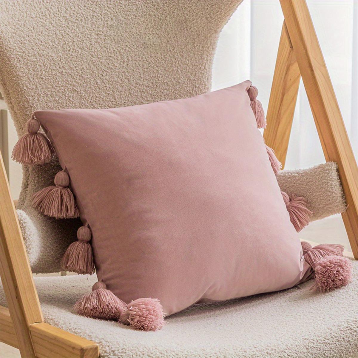 Inswind sleeve sofá abrazar cubierta de almohada decoración de la sala de estar cabecera cubierta de almohada de color sólido cubierta de cintura cubierta de almohada al por mayor