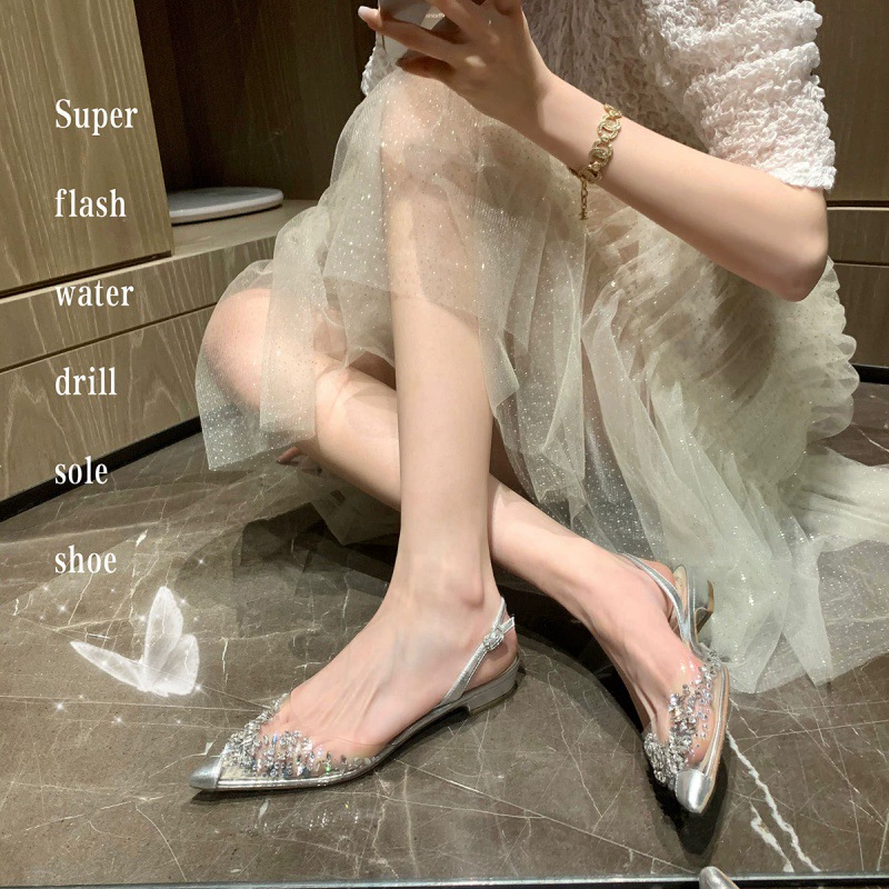 Sandals, summer small bag, 2024 years