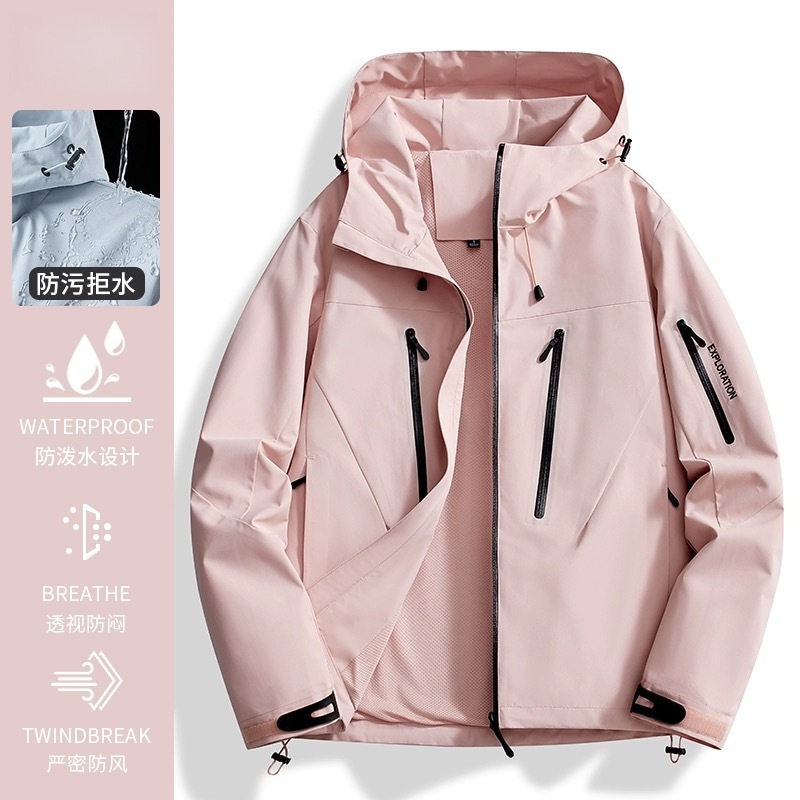 Pájaro con ropa de asalto para mujeres 3 en 1 al aire libre impermeable a prueba de viento y calentamiento de dos piezas de otoño y invierno concha dura ropa de montaña para hombres