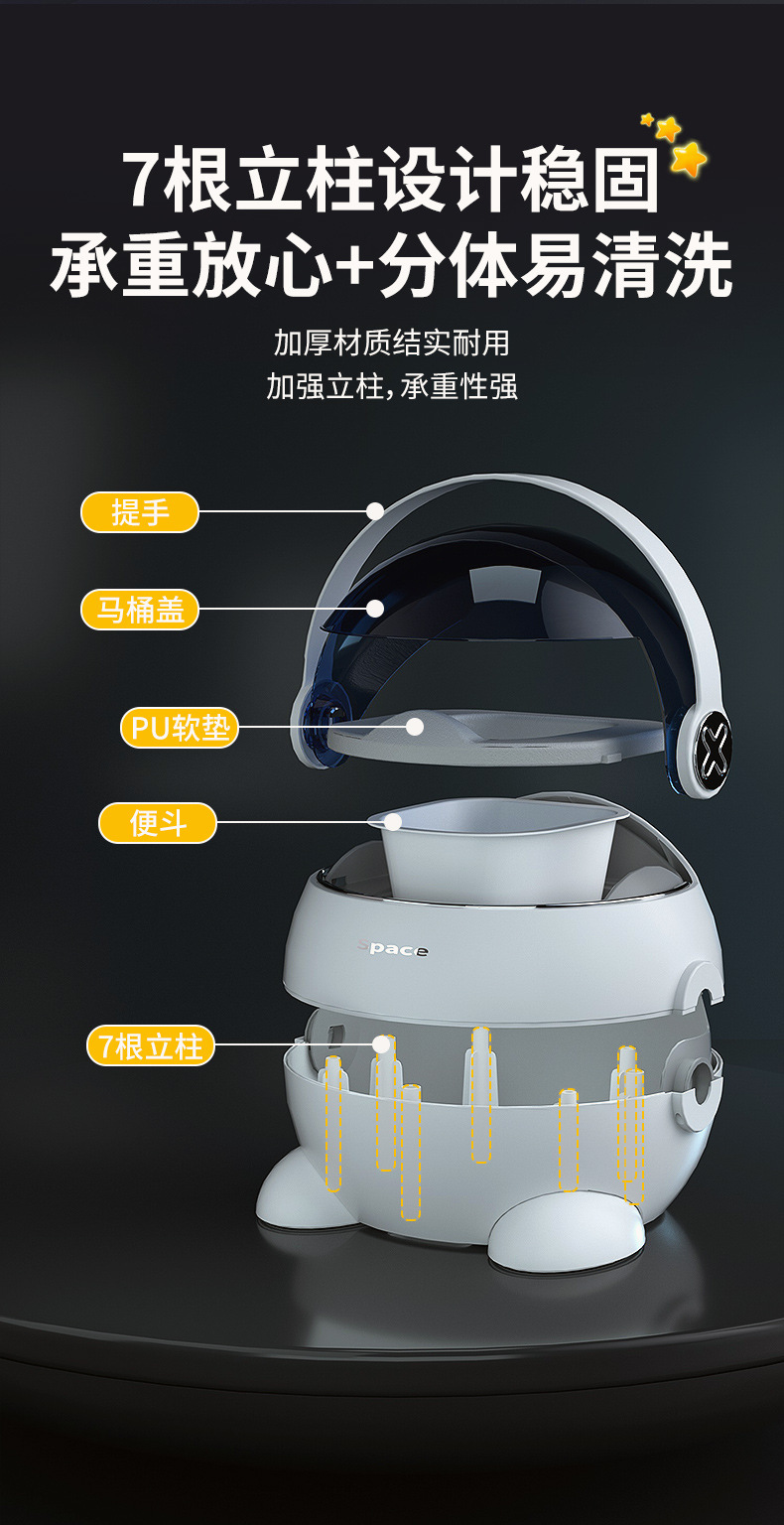 太空坐便器