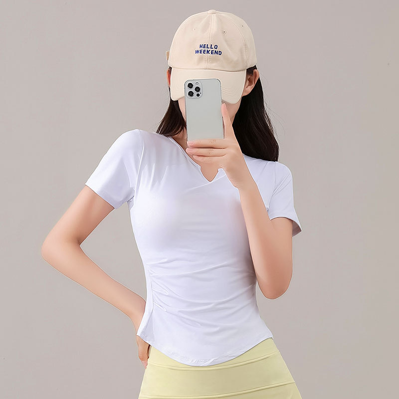 반소매/화이트