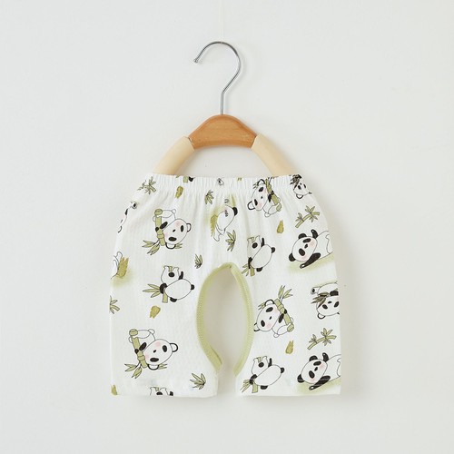 Baby summer open-leg shorts for boys and girls, thin children's underwear, baby shorts with split