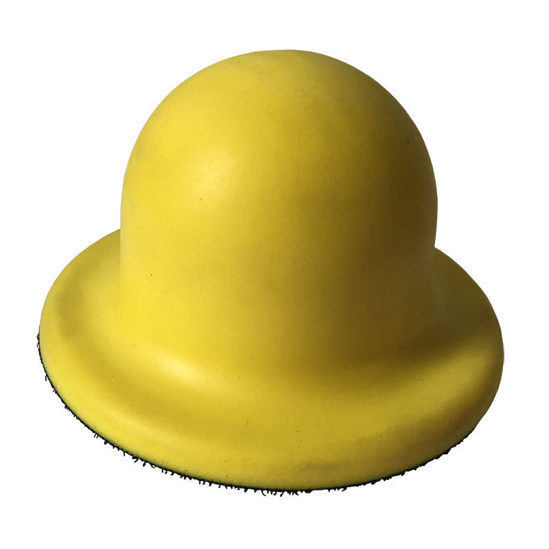 跨境电商 圆盘手托盘手磨板干磨砂纸手推板钣金喷漆打磨工具4寸