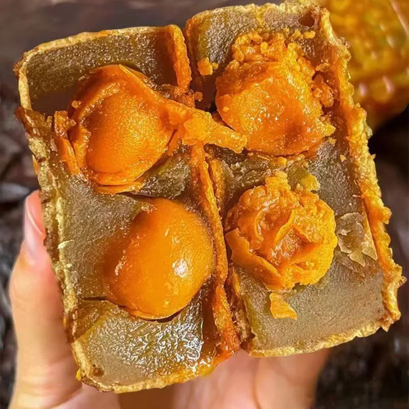 广式双黄白莲蓉大月饼柴火陈皮红豆沙咸鸭蛋黄月饼中秋送礼125g|undefined