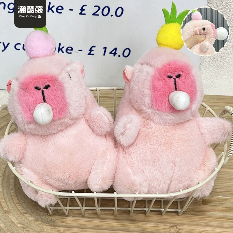 Кукла, фуксия игрушка, милая плюшевая подвеска, брелок, новая коллекция