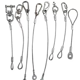 金属丝绳;钥匙扣及钥匙扣配件;登山扣、钩