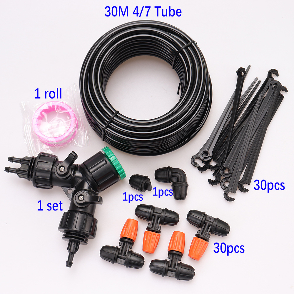 Juego de riego automático de C-30 metros