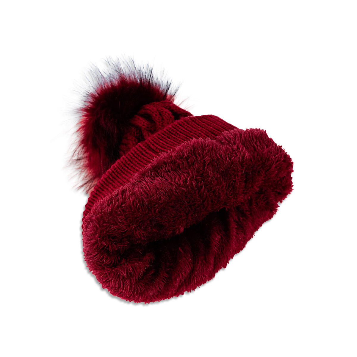 80g Weight Housewarming, Anniversary, Business, Wedding, Birthday, Festival Occasion Solid Color Pattern Unisex Gender Korean Style Style Grey, White, Pink, Red, Black Color Pink Hat Korean Version Of Pure Color Wild Twist Woolen Hat Warm Fashion Hair Ball Trend Knitted Hat New 11