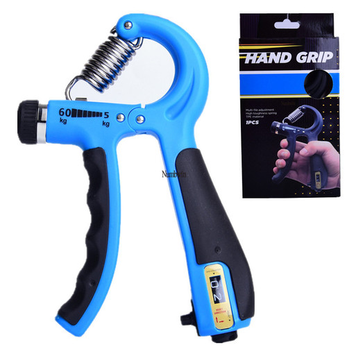 Adjustable counting handgrip for men to train hand strength, arm muscles, hand strength training, finger wrist strength, fitness handgrip box