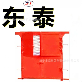 煤矿井下双开防火栅栏门 圆弧顶主排水泵房防火栅栏门 平顶防火门