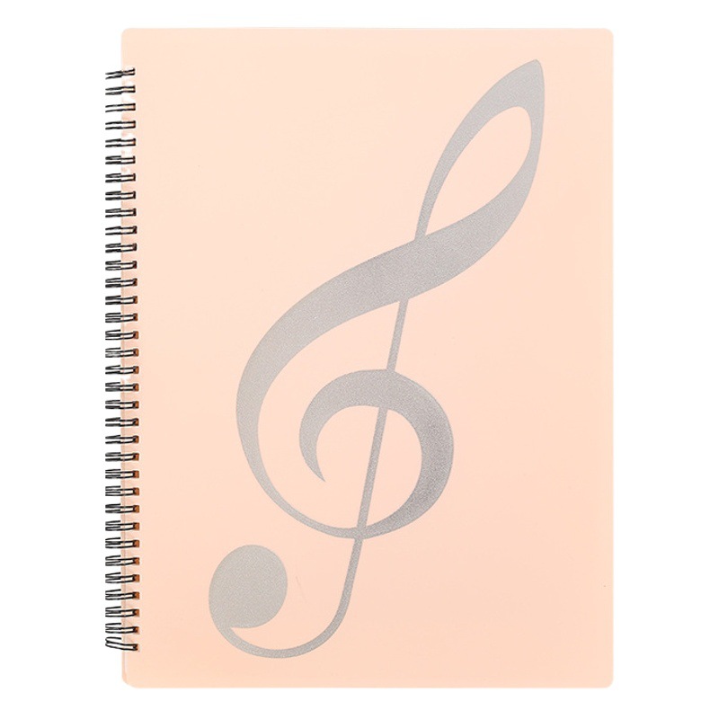 Música conejo Modificación de piano clip de partitura de música estudiante de música A4 archivo carpeta bolsa 40 páginas 60 páginas