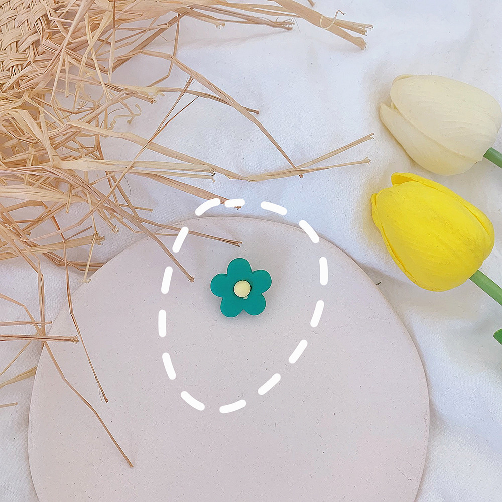 Japonés y Coreano ins broche de La Flor linda chica corazón pin bolsa colgante Internet celebridad ramillete color caramelo adornos Accesorios