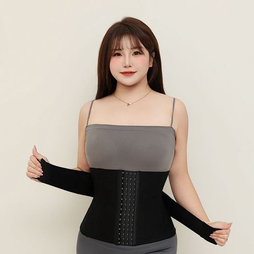 Double Waist Cincher Anti-Wrinkle 16-Bone Seamless Plus Size Ruiti 8851N8851-1 Plus Size Waist Cincher