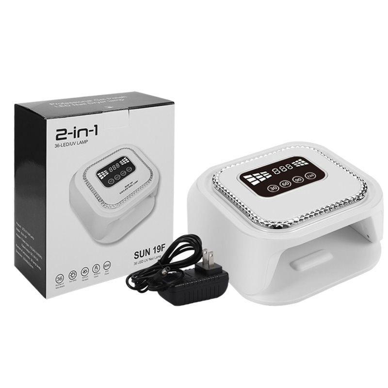 Lámpara de manicura de alta potencia, lámpara de fototerapia UVLED, lámpara de secado rápido, lámpara de manicura de gran capacidad
