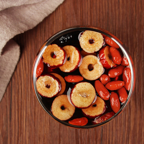 Qiaoyuntang Ginseng Five Treasures Tea 250g/box 10 sachets of kidney tea, ginseng, red dates, wolfberry, mulberry, polygonatum and eight treasures