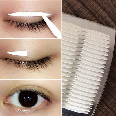 double-fold eyelids Fiber strips Two-sided transparent waterproof Meimu 200/400/800 Specifications Manufactor Direct selling