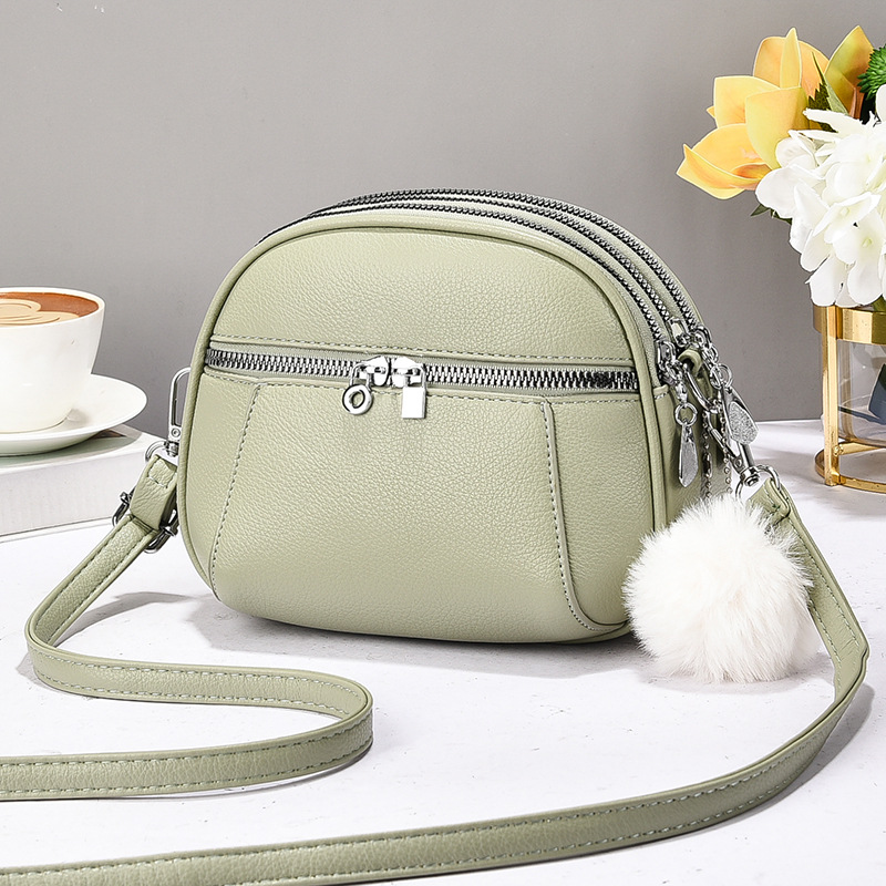 Versión coreana de varios compartimentos de alta calidad para damas bolso cuadrado pequeño bolso de hombro de moda de verano 2025 nuevo bolso de mensajero de todo fósforo