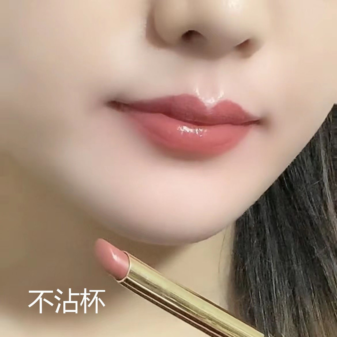 高颜值口红不掉色不脱色滋润豆沙色口红防水不沾杯提升气色代发