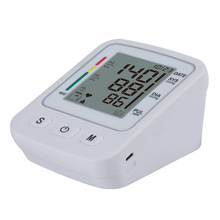 维乐高新款手臂式血压计全自动家用电子血压仪出口贸易英文血压仪