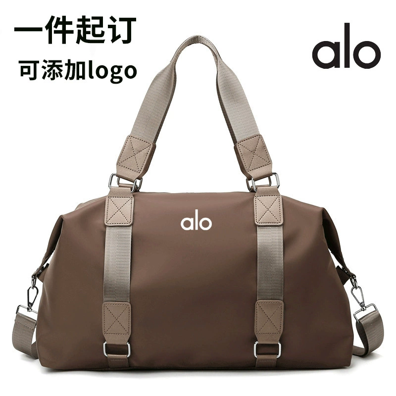 Спортивная сумка для йоги и фитнеса, портативная сумка для тренировок для женщин, с разделением на сухую и влажную зоны, вместительная дорожная сумка для деловых поездок для мужчин