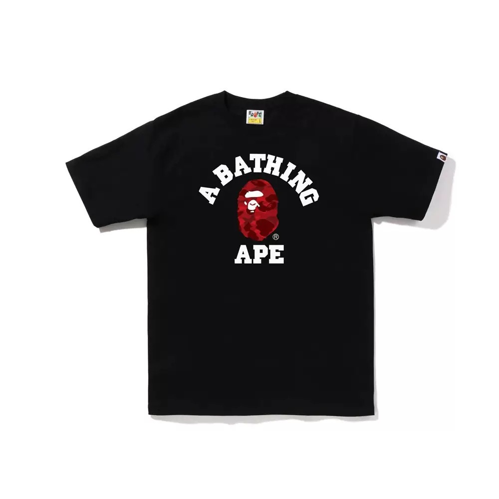 Bape A Bathing Ape Logo T-shirt Black
