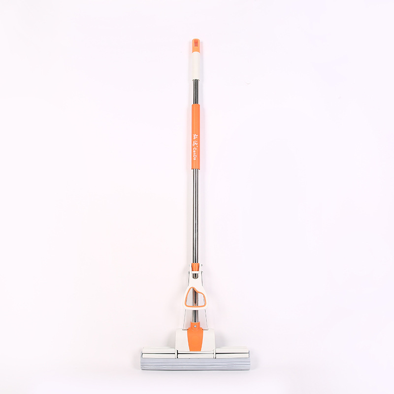 Wholesale 38 glue cotton mop roller sponge mop pva household cleaning toilet cleaning absorbent mop adult