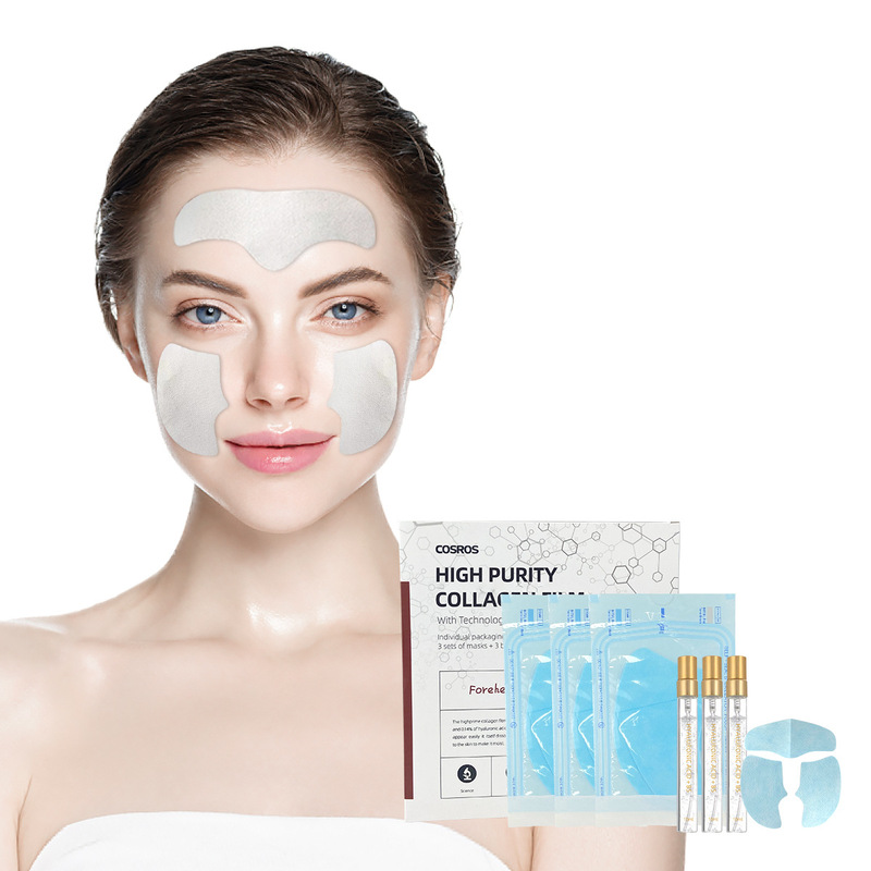 Cross-Border Tk Best-Selling Product Hydrolyzed Collagen Filling Tablets Soluble Mask That Dissolves in Water Forehead Mask