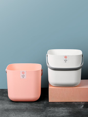 5ZV7 Wholesale Portable Water Storage Bucket for Student Dorms, Household Use – Small, Lightweight Plastic Laundry Tub with Lid