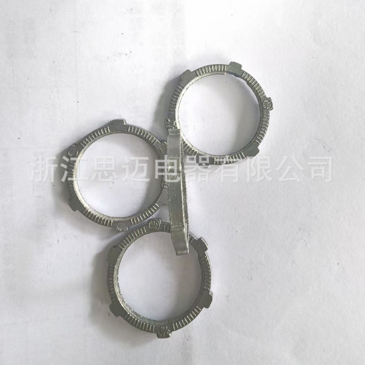 美标UL认证锌锁片锁接配件电工电气辅材接线盒接头压紧锁环穿线管