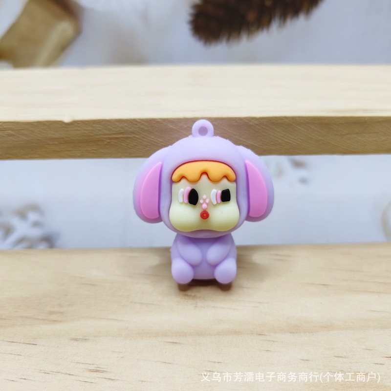 新しい国境を越えた泣いている赤ちゃん東南アジアブラインドボックスヌードバージョンキーホルダー人形かわいい漫画バッグギフトハンギング人形|undefined