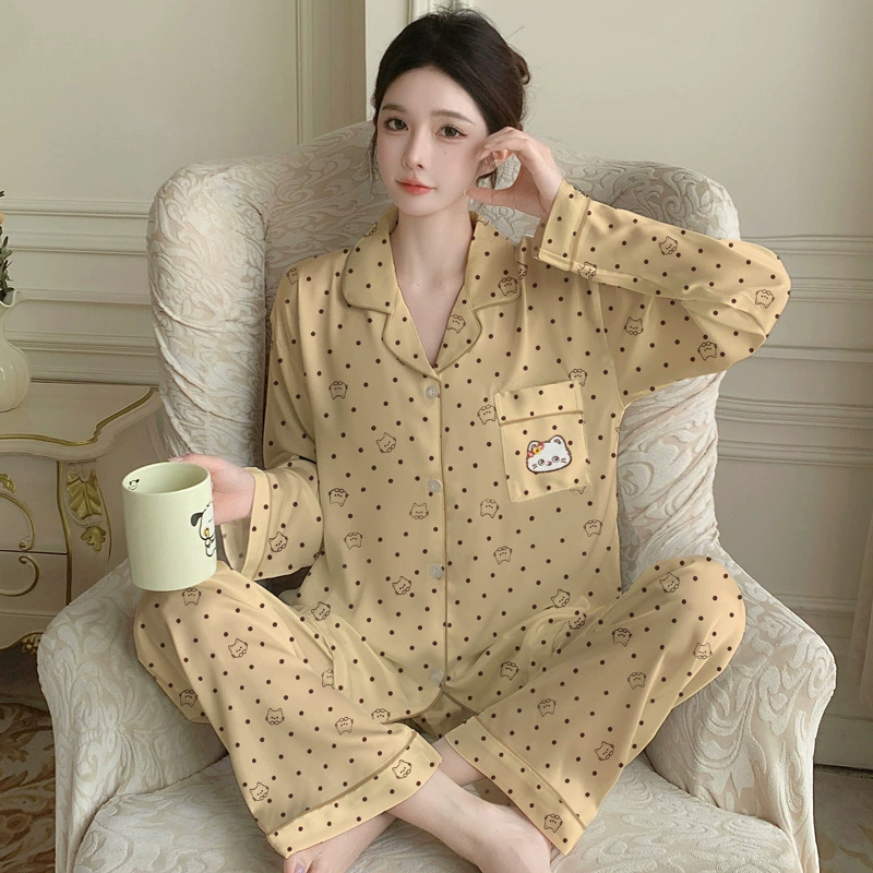 Silk Summer Pajama Set for Kids (Elementary), Lightweight Breathable, Sizes M–2XL